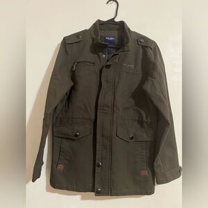Men's Field Jacket in Dark Olive by